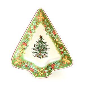Very Nice 2012 Spode Christmas Tree Dish Dillards